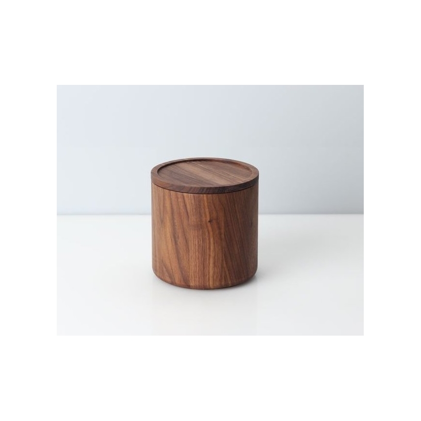 Continenta C4273 - Ξύλινο δοχείο 13x13 cm ξύλο καρυδιάς