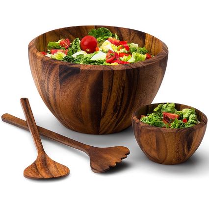 Continenta C4841 - Σετ σαλάτας 36 cm ακακία