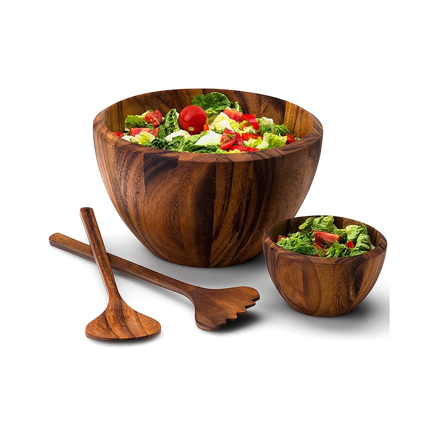 Continenta C4841 - Σετ σαλάτας 36 cm ακακία