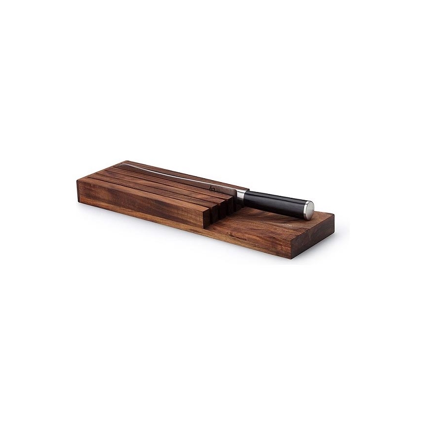 Continenta C4873 - Μαχαιροθήκη 39x11x3,5 cm ακακία