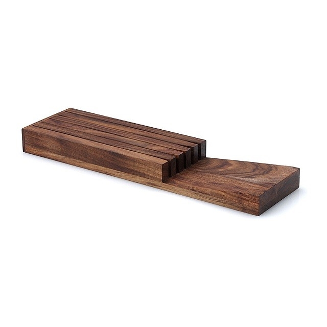 Continenta C4873 - Μαχαιροθήκη 39x11x3,5 cm ακακία