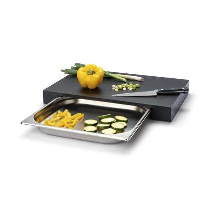 Continenta C5327 - ΣΕΤ Σανίδα κοπής κουζίνας 48x32,5 cm + 1x μπολ duracore