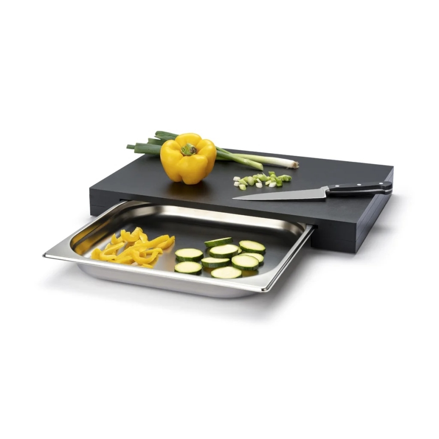 Continenta C5327 - ΣΕΤ Σανίδα κοπής κουζίνας 48x32,5 cm + 1x μπολ duracore