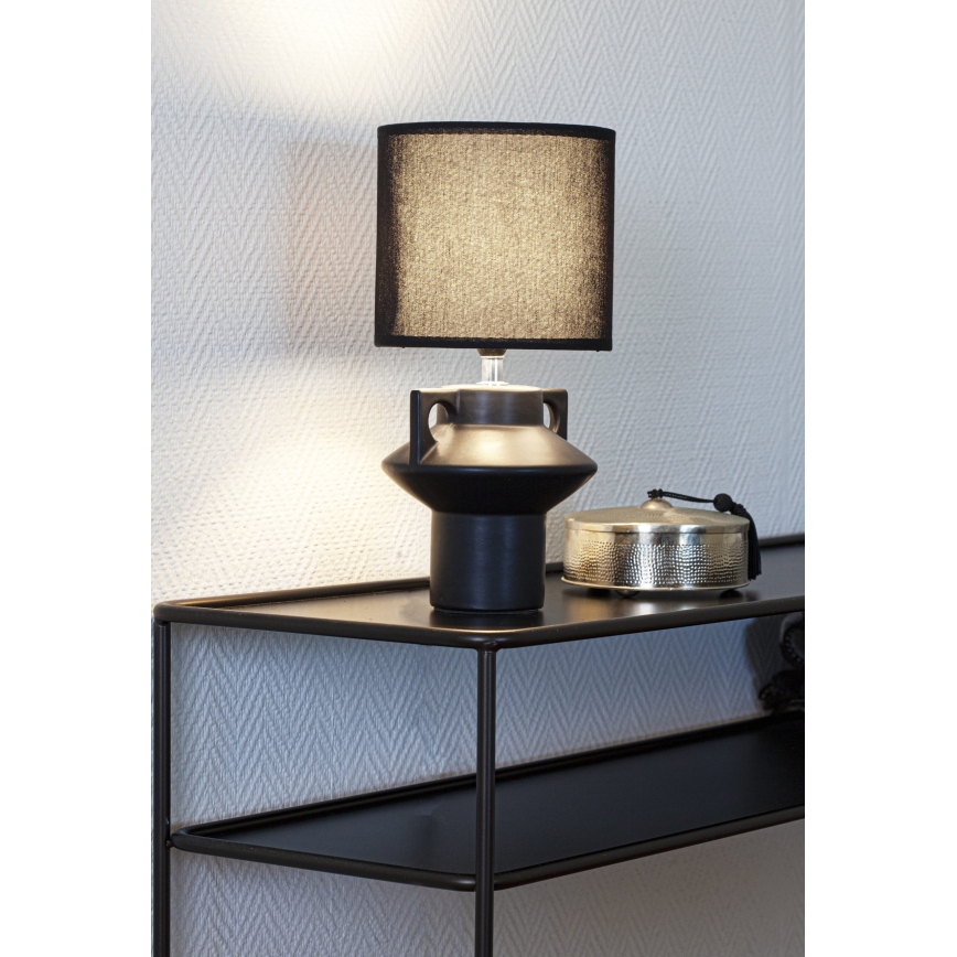 Cottex - Επιτραπέζιο φωτιστικό MATEO 1xE14/8W/230V μαύρο