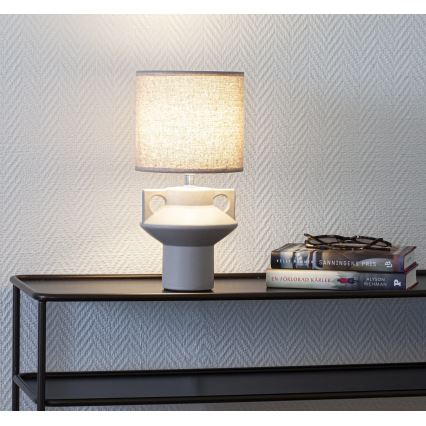 Cottex - Επιτραπέζιο φωτιστικό MATEO 1xE14/8W/230V μπεζ