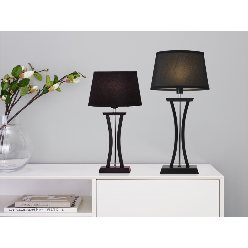 Cottex - Επιτραπέζιο φωτιστικό NEW CHELSEA 1xE14/40W/230V μαύρο