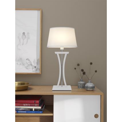 Cottex - Επιτραπέζιο φωτιστικό NEW CHELSEA 1xE14/40W/230V λευκό