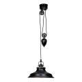 Cottex - Κρεμαστό φωτιστικό με καλώδιο NEW HAVEN 1xE27/60W/230V