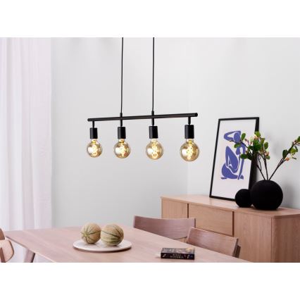 Cottex - Πολυέλαιος σε καλώδιο ARC 4xE27/60W/230V