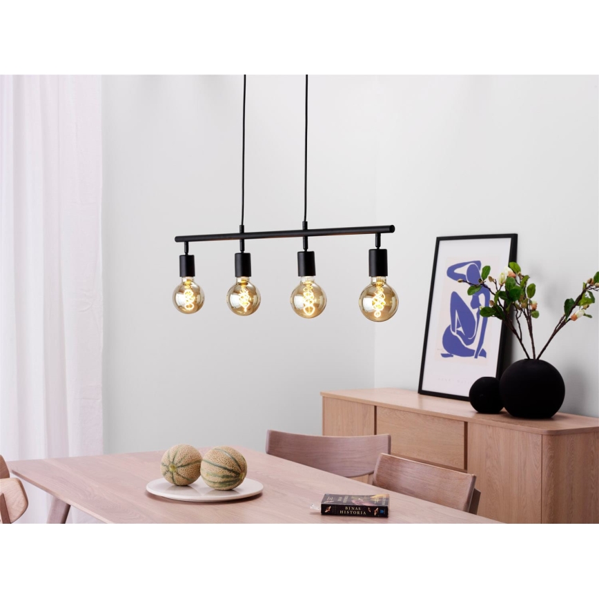Cottex - Πολυέλαιος σε καλώδιο ARC 4xE27/60W/230V