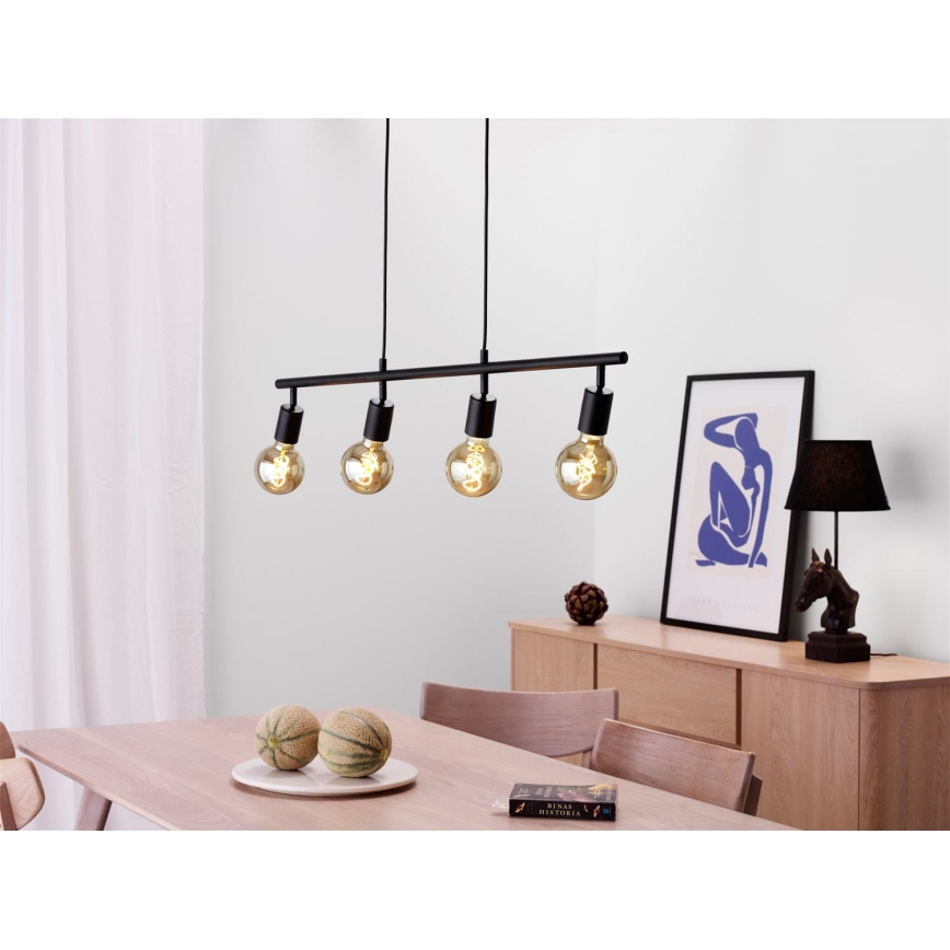 Cottex - Πολυέλαιος σε καλώδιο ARC 4xE27/60W/230V