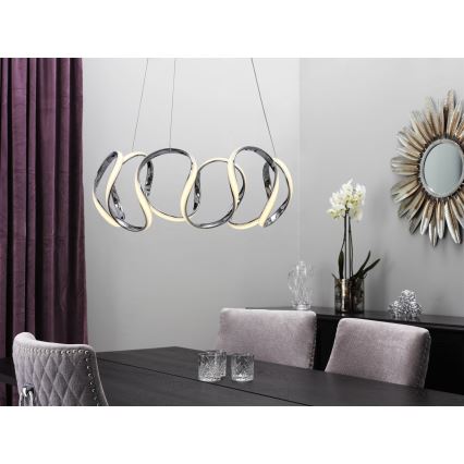 Cottex - Κρεμαστό LED φωτιστικό με καλώδιο WAVE LED/40W/230V