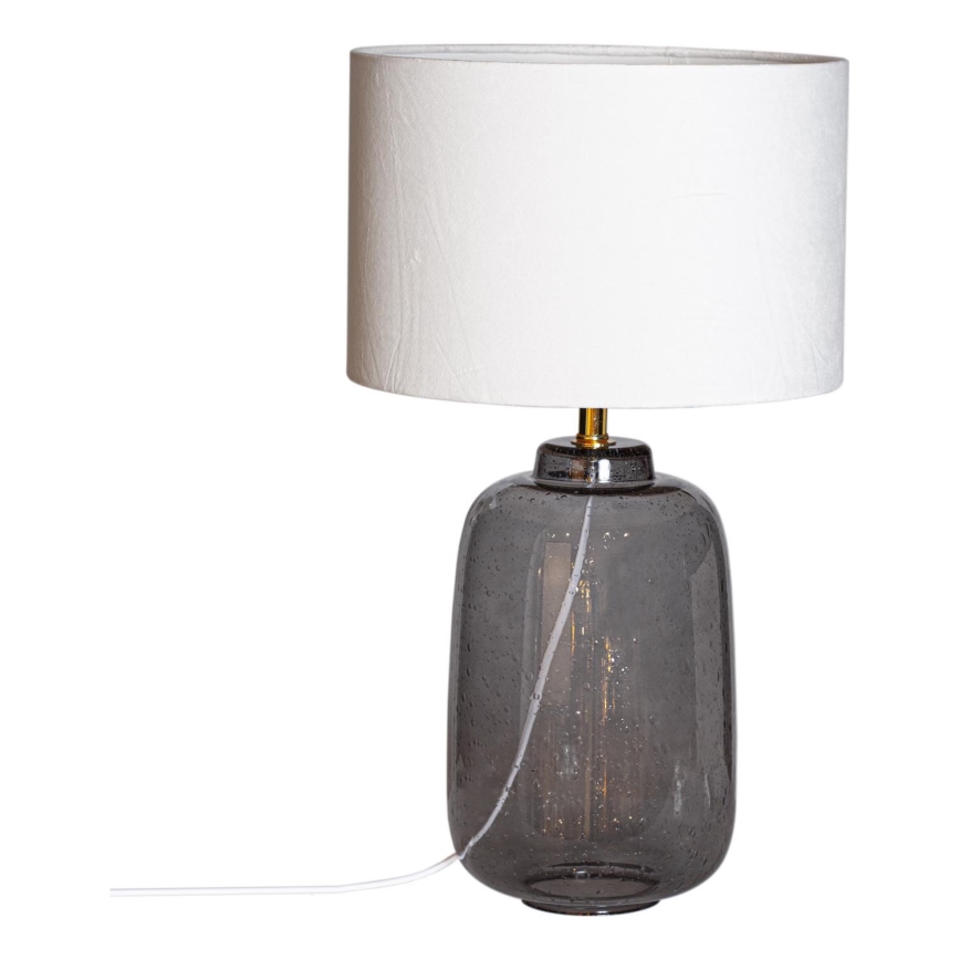 Cottex - Επιτραπέζιο φωτιστικό BLAKE 1xE27/8W/230V γκρι