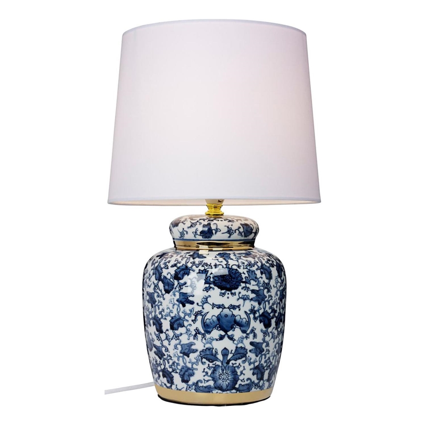 Cottex - Επιτραπέζιο φωτιστικό KLASSISK 1xE14/40W/230V μπλε