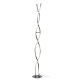 Cottex - Επιδαπέδιο φωτιστικό LED VINDLA LED/22W/230V γυαλιστερό χρώμιο