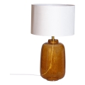 Cottex - Επιτραπέζιο φωτιστικό BLAKE 1xE27/8W/230V καφέ