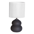 Cottex - Επιτραπέζιο φωτιστικό LUCIE 1xE14/8W/230V γκρι