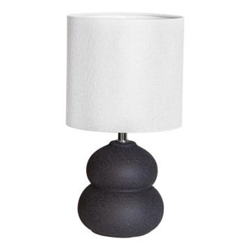 Cottex - Επιτραπέζιο φωτιστικό LUCIE 1xE14/8W/230V γκρι