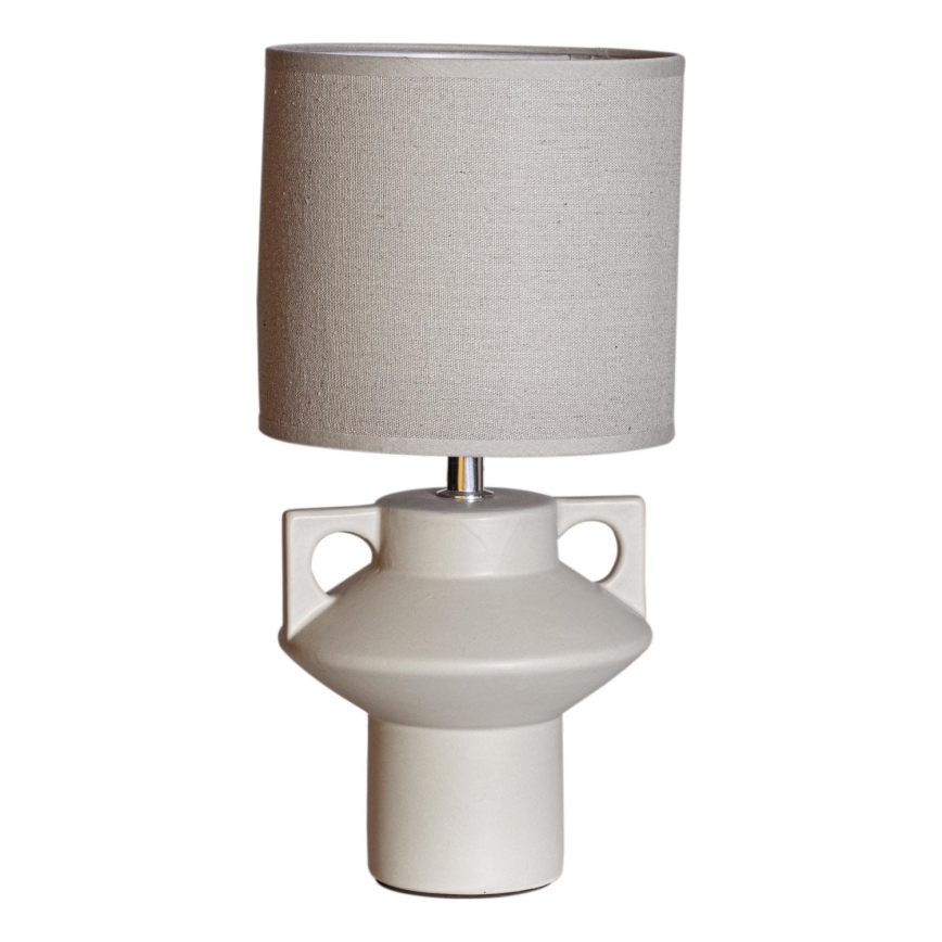 Cottex - Επιτραπέζιο φωτιστικό MATEO 1xE14/8W/230V μπεζ