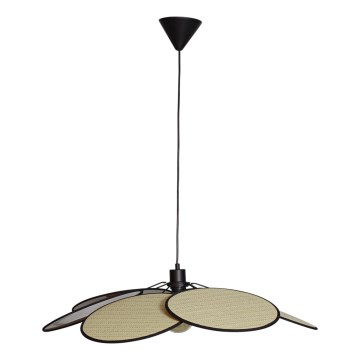 Cottex - Κρεμαστό φωτιστικό με καλώδιο WINF 1xE27/8W/230V μπεζ/μαύρο