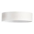 Cottex - Φωτιστικό οροφής ABBIE 3xE27/8W/230V Ø 50 cm λευκό