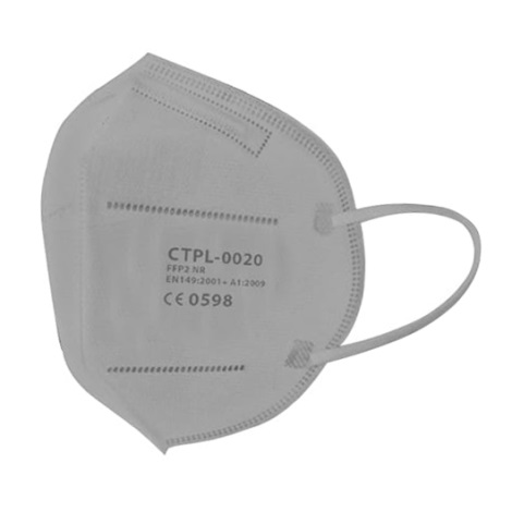 CTPL Αναπνευστήρας FFP2 NR / KN95 Γκρι 1 τμχ