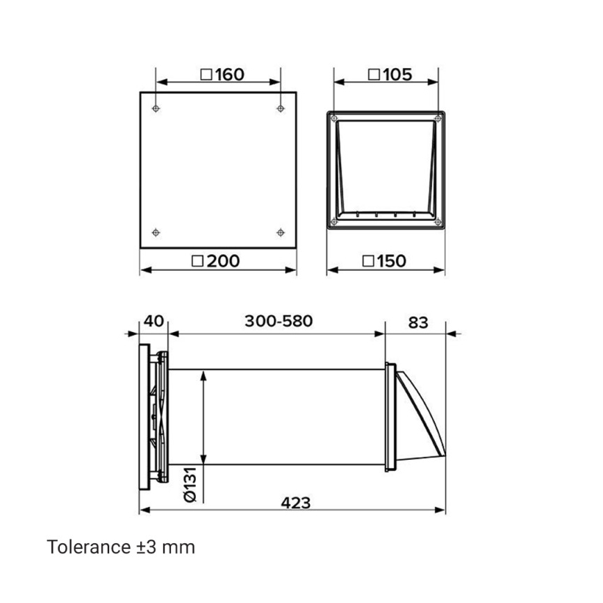 Dalap 24ZH01 - Ανακτήρας θερμότητας για δωμάτιο HERO 9,4W/230V