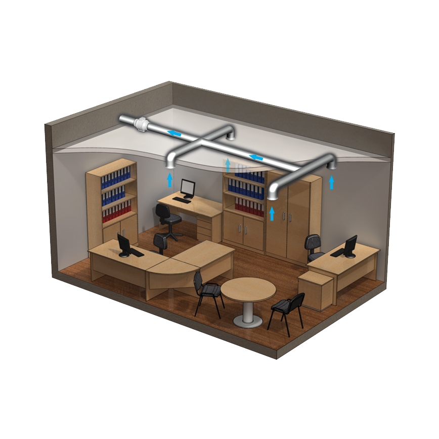 Dalap 8207 - Αξονικός ανεμιστήρας AP PROFI 125 29W/230V