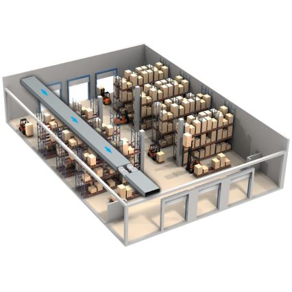 Dalap 8207 - Αξονικός ανεμιστήρας AP PROFI 125 29W/230V