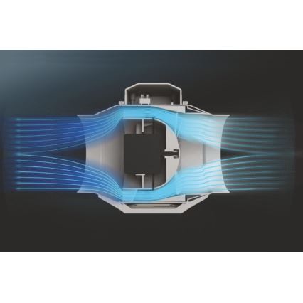 Dalap 8207 - Αξονικός ανεμιστήρας AP PROFI 125 29W/230V