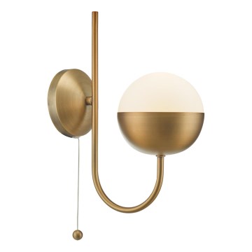 Där Lighting AND0742 - Επιτοίχιο φωτιστικό ANDRE 1xE14/11W/230V μπρούτζινο