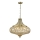Där Lighting ASM0675 - Πολυέλαιος με αλυσίδα ASMARA 6xE14/40W/230V ορείχαλκος