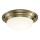 Där Lighting BAR5075 - Φωτιστικό οροφής για μπάνιο BARCLAY 1xE27/60W/230V, διάμ. 38 εκ., φινίρισμα ορείχαλκου