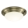 Där Lighting BAR5275 - Φωτιστικό οροφής μπάνιου BARCLAY 1xE27/60W/230V, Ø 31 εκ., φινίρισμα ορείχαλκου