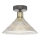 Där Lighting BOY0175 - Φωτιστικό οροφής BOYD 1xE27/60W/230V Ø 25 εκ. ορείχαλκος/διάφανο