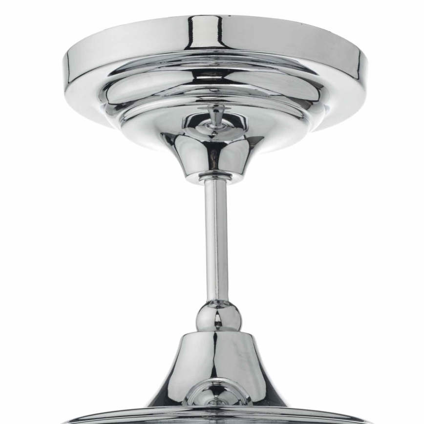Där Lighting CAD0150 - Επιφανειακό φωτιστικό οροφής για μπάνιο CADEN 1xE27/60W/230V IP44 γυαλιστερό χρώμιο