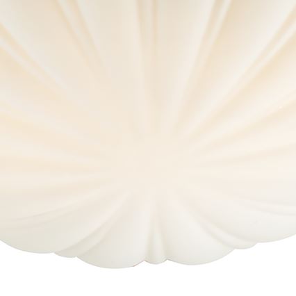 Där Lighting CAF502 - Φωτιστικό οροφής για μπάνιο CAFE 1xE27/60W/230V διάμ. 27 εκ. IP44 λευκό