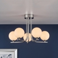 Där Lighting CRA5450-02 - Πολυέλαιος σε ράβδο CRADLE 5xG9/25W/230V γυαλιστερό χρώμιο