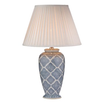 Där Lighting ELY4223 - Επιτραπέζιο φωτιστικό ELY 1xE27/60W/230V μπλε