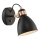 Där Lighting FRE0722 - Επιτοίχιο σποτ φωτιστικό FREDERICK 1xE14/40W/230V μαύρο