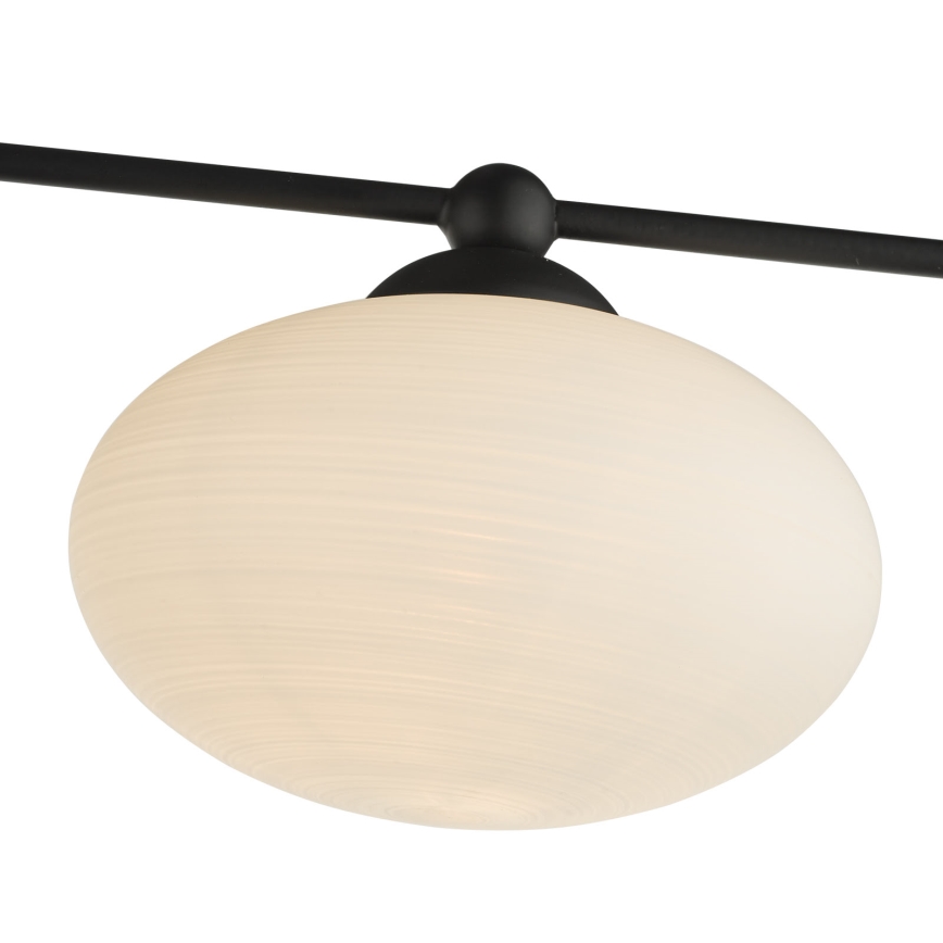 Där Lighting JAS5422 - Επιφανειακό φωτιστικό οροφής JASPER 5xG9/25W/230V μαύρο