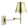 Där Lighting KEN0775 - Ευέλικτο επιτοίχιο φωτιστικό KENSINGTON 1xE14/25W/230V ορείχαλκος