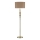 Där Lighting MAD4975 - Επιδαπέδιο φωτιστικό MADRID 1xE27/60W/230V καφέ/ορείχαλκο