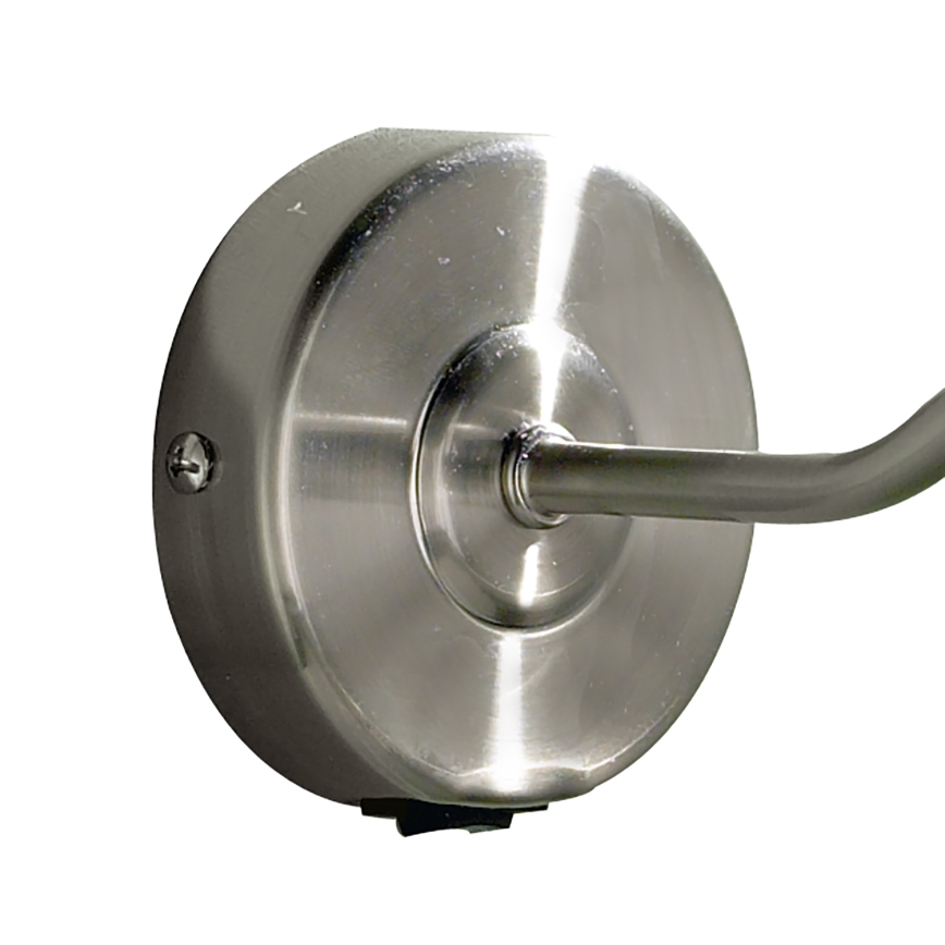 Där Lighting ONE6746 - Φωτιστικό για πίνακες ONEDIN 2xE14/25W/230V γυαλιστερό χρώμιο
