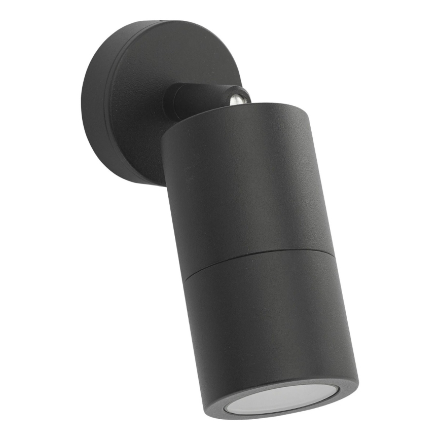 Där Lighting ORT0722 - LED εξωτερικό επιτοίχιο σποτ φωτιστικό ORTEGA 1xGU10/5W/230V IP65 μαύρο