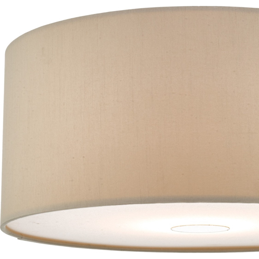 Där Lighting RON6529 - Κρεμαστό φωτιστικό RONDA με καλώδιο 1xE27/60W/230V μπεζ