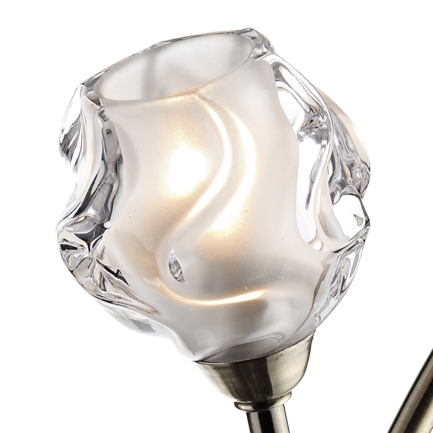 Där Lighting SEA0975 - Επιτοίχιο φωτιστικό SEATTLE 2xG9/40W/230V ορείχαλκο