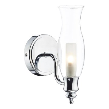 Där Lighting VES0750 - Επιτοίχιο φωτιστικό μπάνιου VESTRY 1xG9/25W/230V IP44 γυαλιστερό χρώμιο