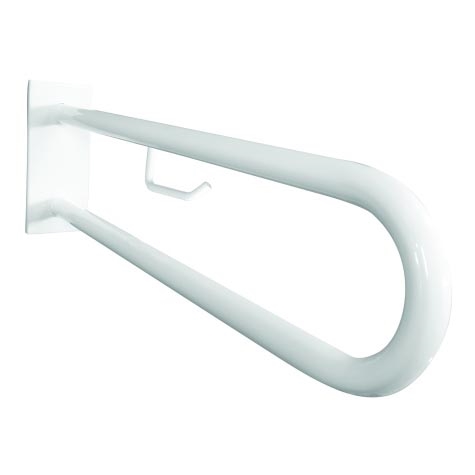 Λαβή στήριξης 10x25 cm λευκή