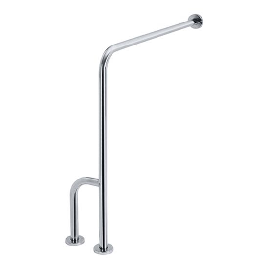 Λαβή στήριξης 23x89 cm ανοξείδωτο/ασημί